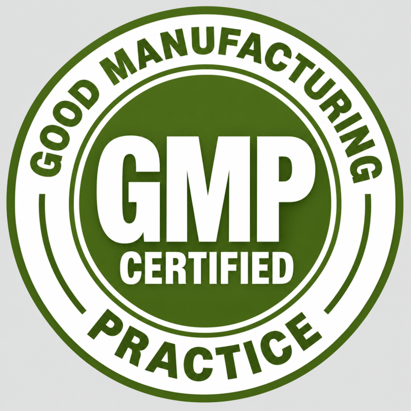 Nitric Boost GMP certified badge