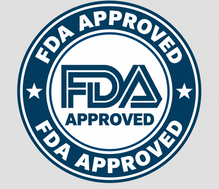 FDA approved badge for Nitric Boost