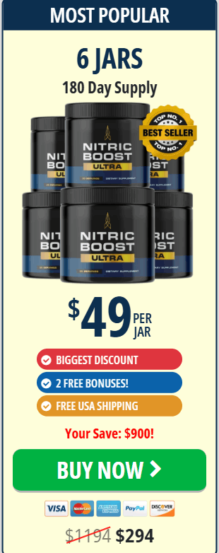 Nitric Boost 6 Jars